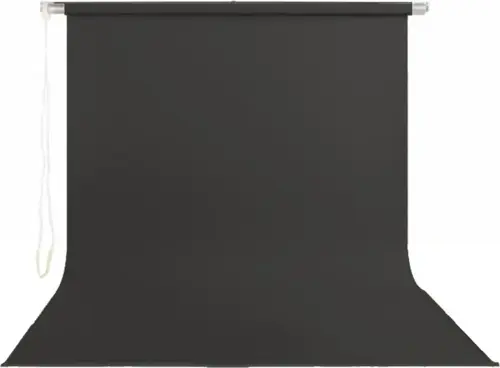 Stil Fon 195 cm X 300 cm Sonsuz Siyah Fon Perdesi Seti