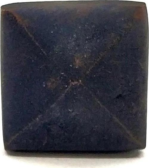 Antika Tarz Dekoratif Pirinç Piramit Kabara - 21 Mm, Oksit