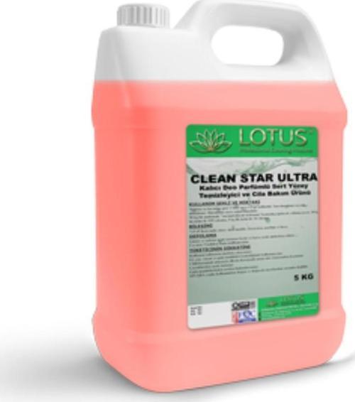 Clean Star Ultra - Kalıcı Deo Parfümlü Sert Yüzey Temizleyici Ve Cila Bakım Ürünü