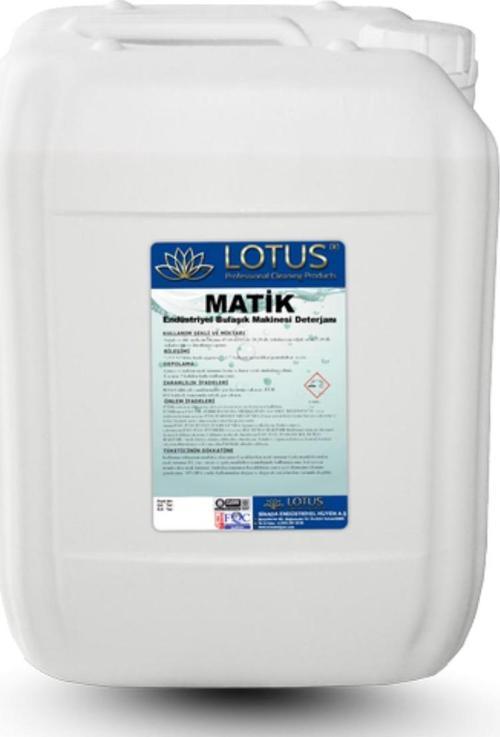 Matik Plus - Çok Sert Sularda Etkili Protein Çözücü Bulaşık Makinesi Deterjanı