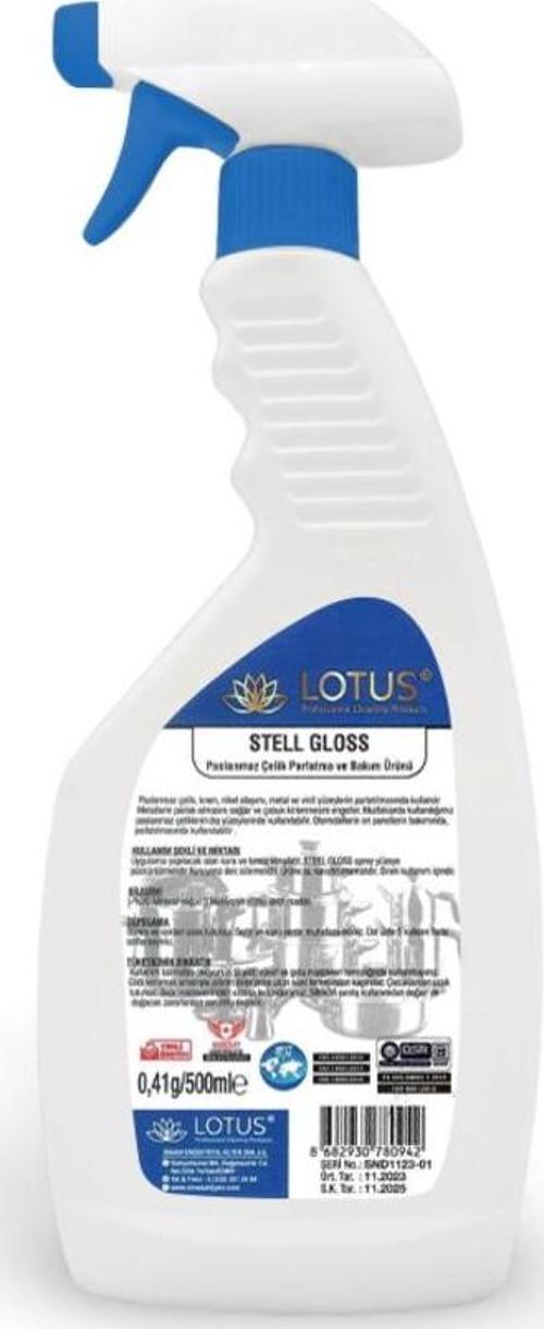 Steel Gloss - Çelik Parlatma Ve Bakım Ürünü