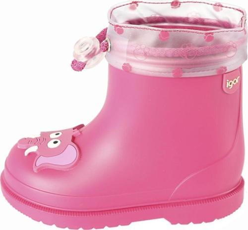 W10242 Bimbi Elefante Çocuk Filli Fuşya Yağmur Çizme