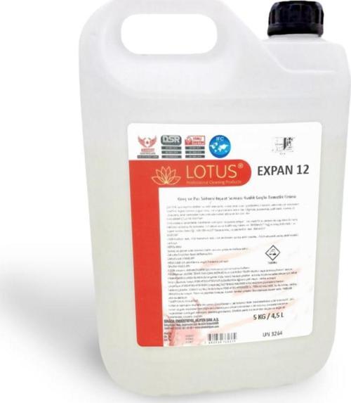 Expan 12 - Kireç Ve Pas Sökücü İnşaat Sonrası Asidik Güçlü Temizlik Ürünü