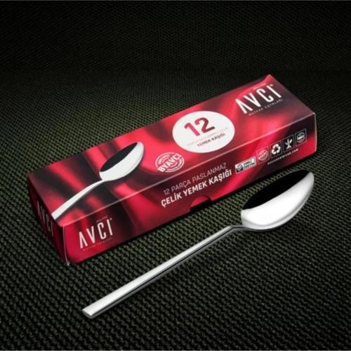 Avcı 912 Klas Yemek Kaşığı 12'li