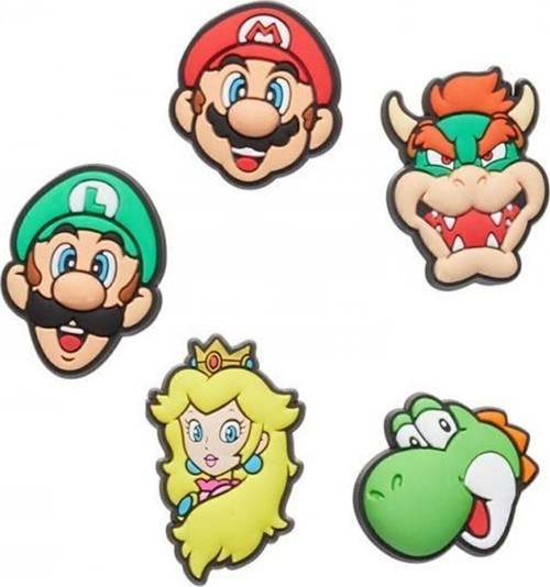 10007701-1 Super Marıo 5 Pack Jıbbıts Süs Toka