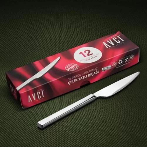 Avcı 917 Klas Tatlı Bıçağı 12'li