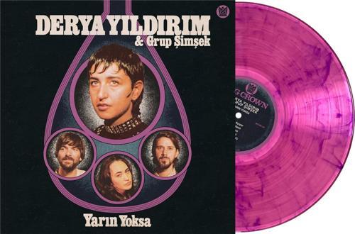 Derya Yıldırım & Grup Şimşek - Yarın Yoksa (Limited Indie Retail Edition) (Clear Pink w Purple Smoke Vinyl)- Plak