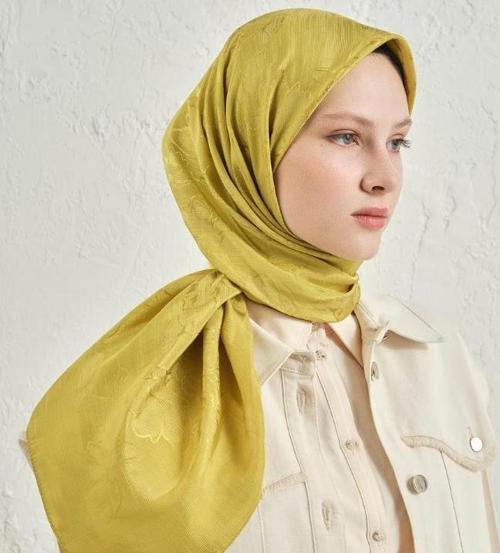 E00OA0444093 54 Floş Pamuk Eşarp 2