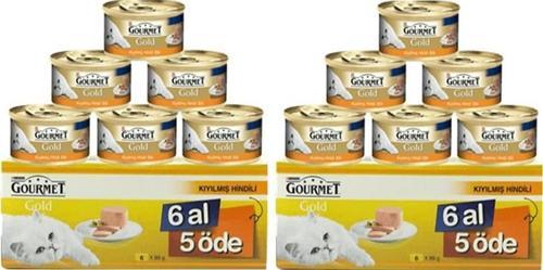 Kıyılmış Hindi Etli Kedi Konservesi 85 Gr 12 Al 10 Öde