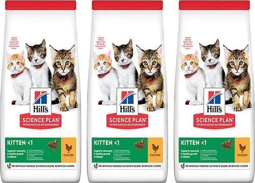 Kitten Tavuklu Yavru Kedi Maması 3 Kg 3 Adet