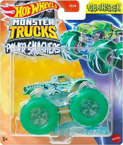 Hot Wheels Monster Trucks Power Smashers Gunkster 1:64 Die Cast Araç HYJ25