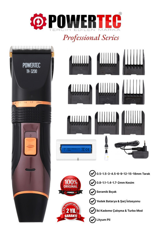 TR-3200 Profesyonel Tıraş Makinesi