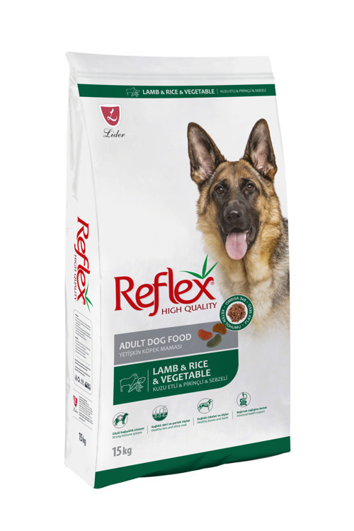 Kuzu Etli ve Sebzeli Yetişkin Köpek Maması 15 kg