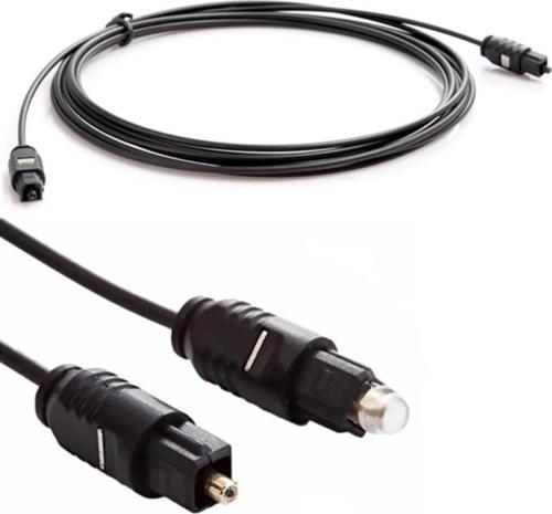 10 Metre Fiber Optik Dijital Ses Kablosu Optical Toslink Audio Universal Evrensel