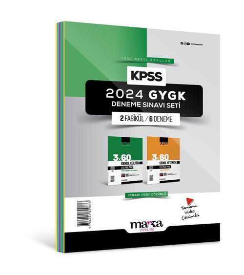 2025 KPSS Genel Yetenek Genel Kültür Deneme Sınavı Seti 2 Fasikül 6 Deneme