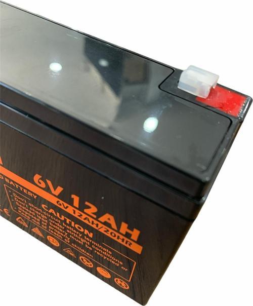Akülü Sarı Atv Motor Araba Için Uyumlu - Akü 6v 12ah - 6 Volt 12 Amper Kuru Tip Akü Batarya Pil