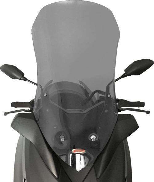 Yamaha XMAX 250 / 300 / 400 2018-2022 Uyumlu Ön Tur Camı Füme