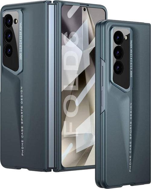 Galaxy Z Fold 6 Kılıf Ultra İnce Kamera Korumalı Sert Rubber Cppl Procase Kapak-Yeşil