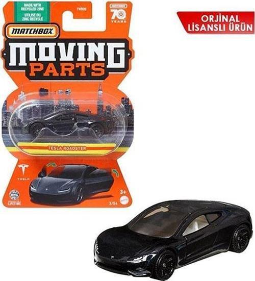 Tesla Roadster Moving Parts 70 Years Açılır Parçalar (1/64)