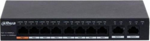 PFS3010-8GT-96-V2 8GE PoE PORT 10/100/1000 (8xPoE 96W), 2GE UPLINK PORT SWITCH