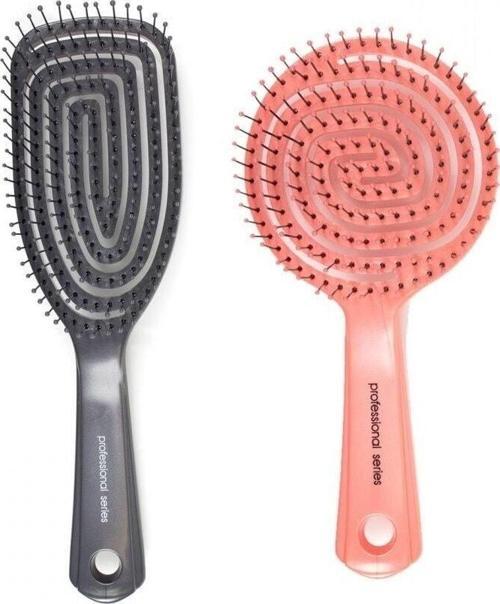 Pro Üç Boyutlu Saç Fırçası + Pro Oval Saç Fırçası