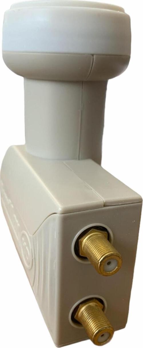 Kaliteli 0.1db 2 Çıkış Twin Çiftli Ikili 2 Li Lnb Uydu Anten Kablo - Gold Altın Shwmx