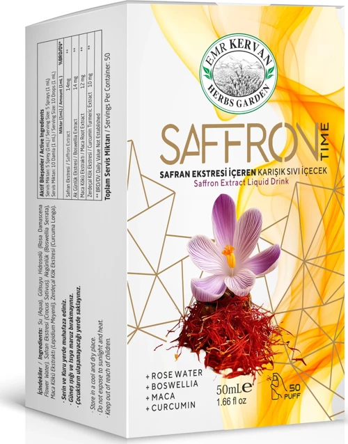 Herbs Saffron Tıme Safran Ektraktı 50 Ml