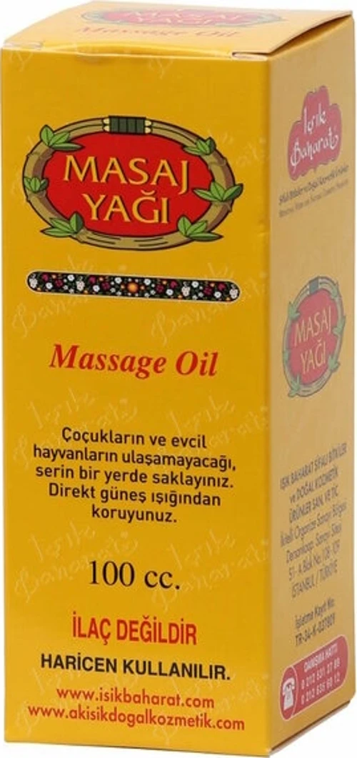 Işık Masaj Yağı 100 Ml