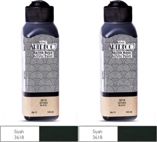 2 Li Akrilik Boya 140 Ml Renk Seçmeli Canlı Ve Pastel