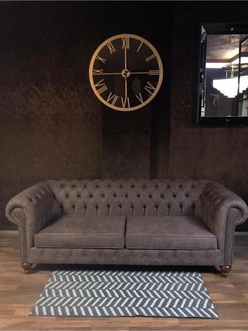 Kahverengi Nubuk Kanepe