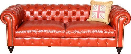 Taba Hakiki Deri Chesterfield