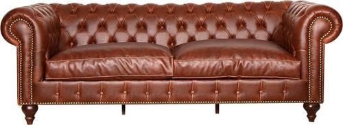 Boss Leather Chesterfield