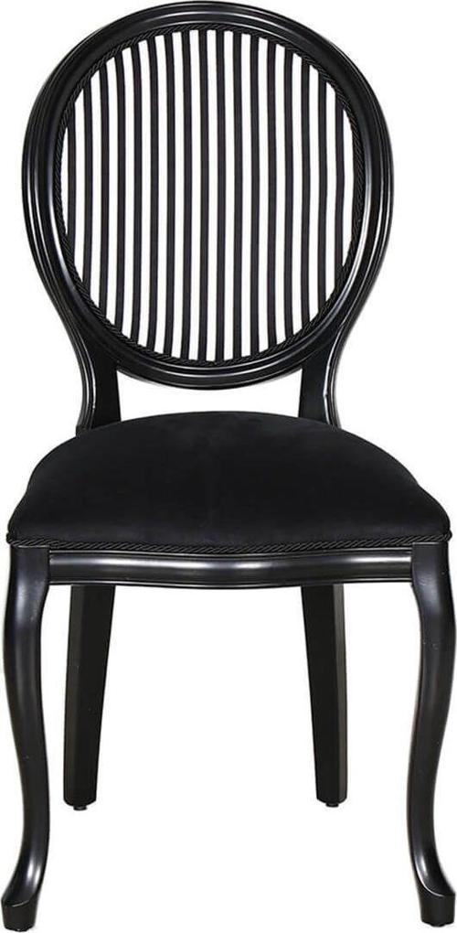 Black Cool Line Sandalye