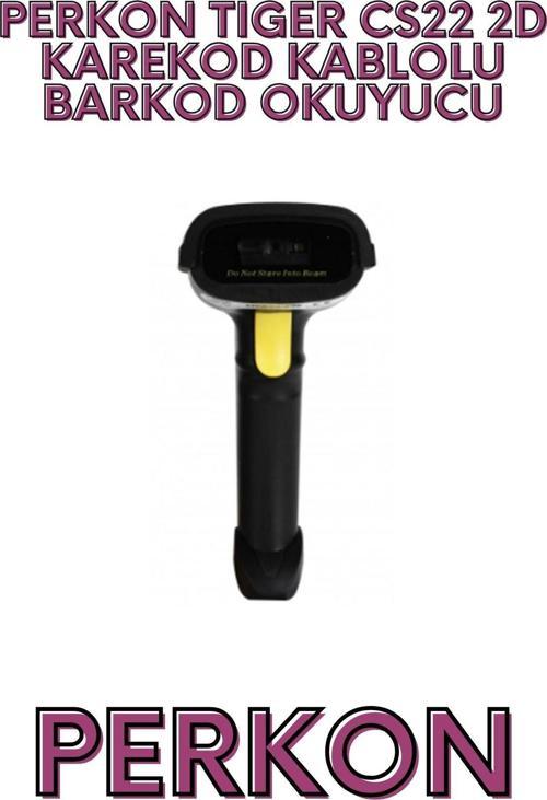 TIGER CS22 2D KAREKOD KABLOLU BARKOD OKUYUCU