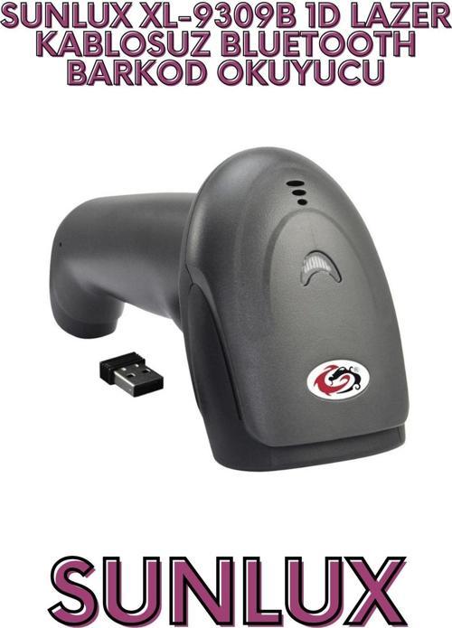 XL-9309B 1D LAZER KABLOSUZ BLUETOOTH BARKOD OKUYUCU