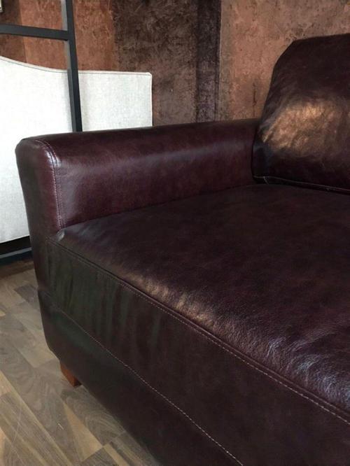 London Hakiki Deri Kanepe