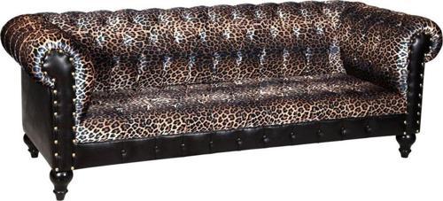 Leopar Chesterfield 240X90X80 Cm