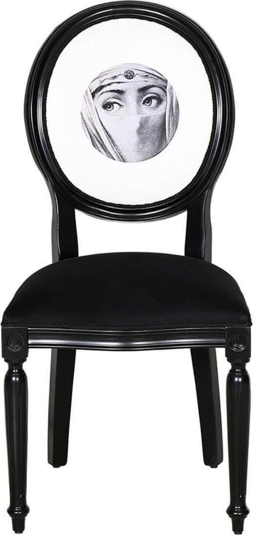 Peçeli Fornasetti Sandalye