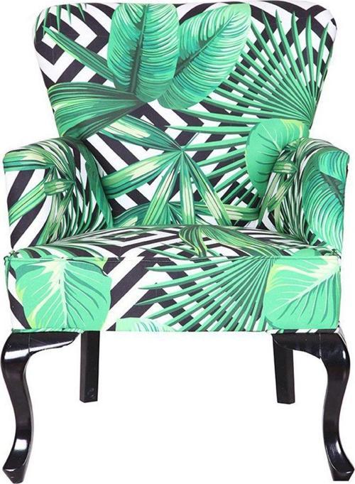 Green Kapitone Midi Berjer 90X70X60 Cm