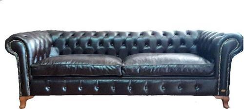 Chambridge İtalyan Gerçek Deri Chesterifled 230X90X80 Cm