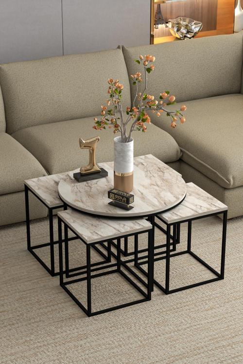 Tv Sehpası Mira 5030 Atlantik Gold 160 Cm 35 Cm 50 Cm