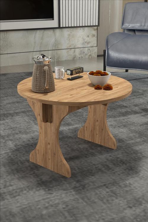 Tv Sehpası Tv Ünitesi Beyaz Gold 160 Cm Linya 5042