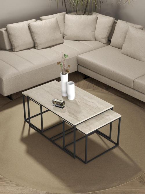 Tv Sehpası Tv Ünitesi Atlantik Çam Antrasit Gold 160 Cm Saraylı 5060