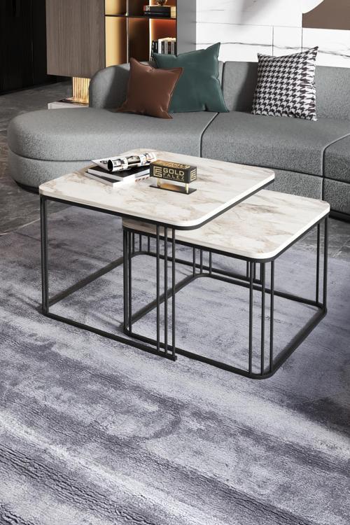 Orta Sehpa Ve Zigon Sehpa Damla Efes