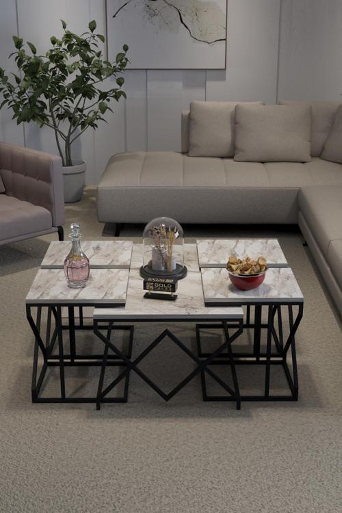 Tv Sehpası Tv Ünitesi 136 Cm Atlantik Çam Antrasit Vienna 5007