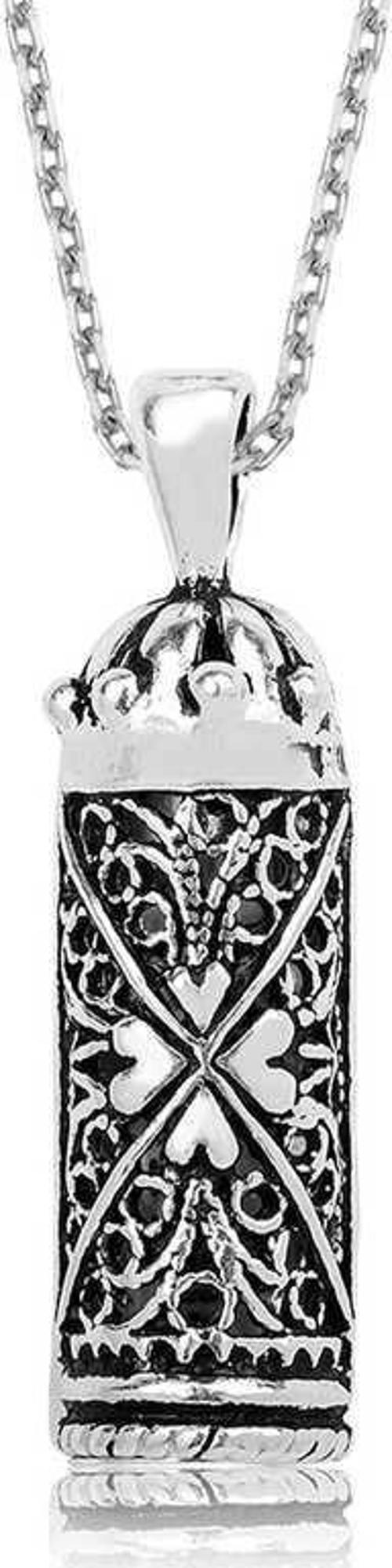 MDB 925 Ayar Gümüş Cevşen Kadın Gümüş Kolye