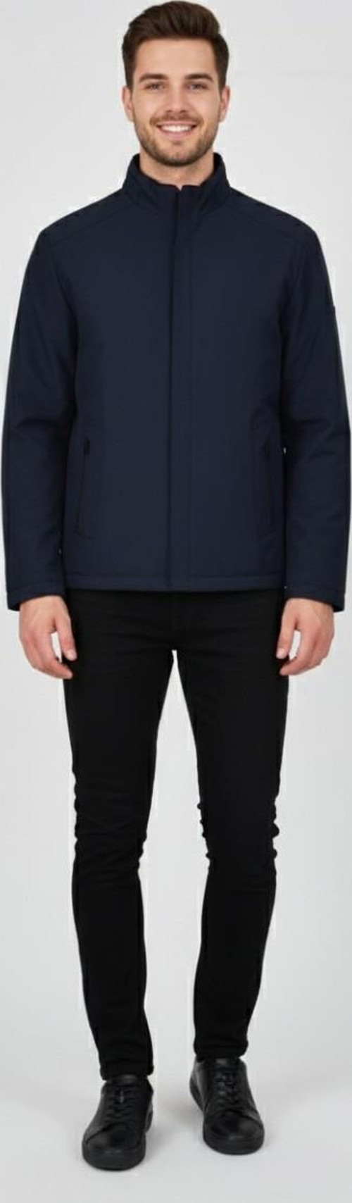 Erkek Hakim Yaka İçi Polarlı Spor Mont 99546 BGL-ST04879