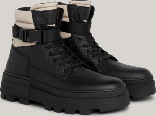 TH ELEVATED CHUNKY LTH BKLE BOOT