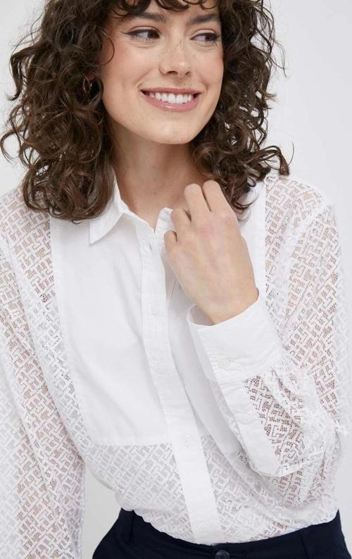 AMD LACE RLXD FLEUR SHIRT