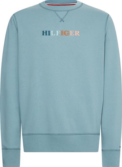 CONTRAST STITCH CREWNECK